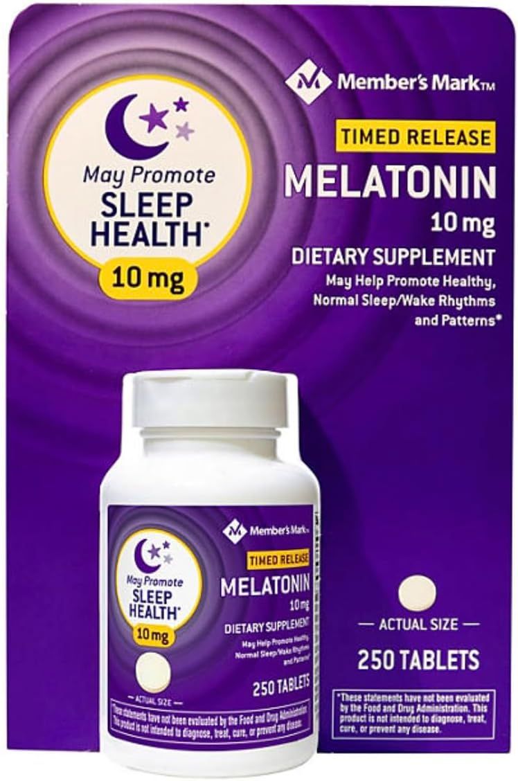 Melatonin 10 mg 300 count Exp.date 11/2027