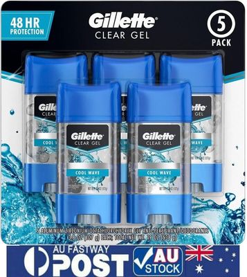 Gillette Endurance Anti-Perspirant Deodorant Clear Gel Cool Wave 107g