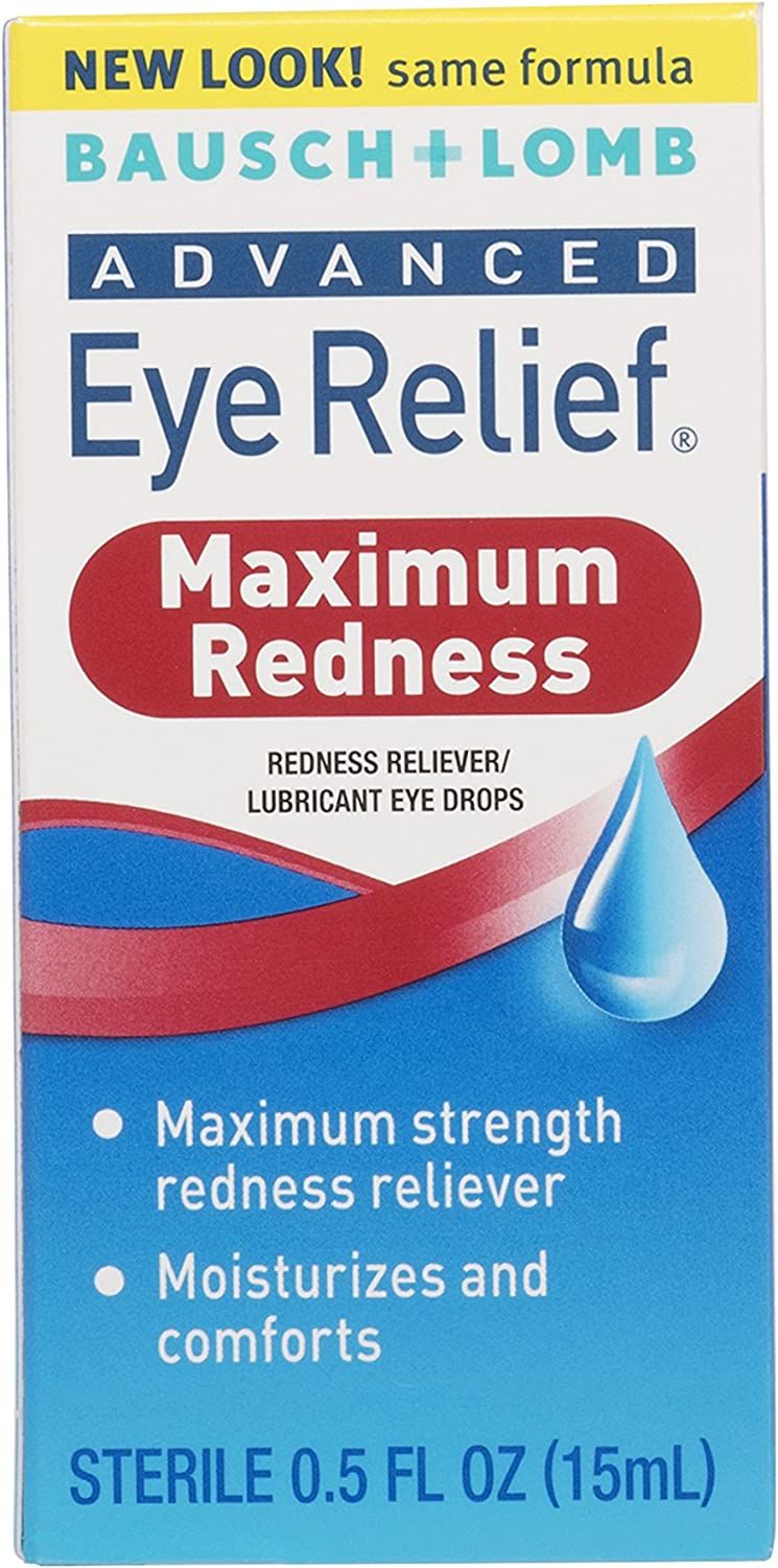 Bausch &amp; Lomb Redness Reliever Eye Drops 15ml Advanced Eye Relief