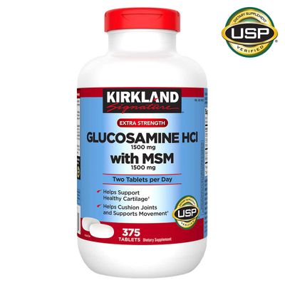 Glucosamine MSM 375ct ARTHRITIS RELIEF JOINT SUPPORT BLEND