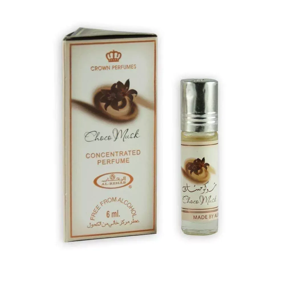 Choco Musk Concentrated Perfume Oil, 6ml Roll On