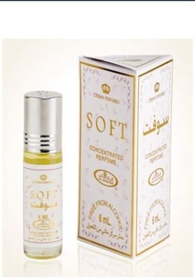 Crown Perfume Soft Eau de Toilette, Alcohol Free, Long Lasting Fragrance Oil, 6ml Roll On