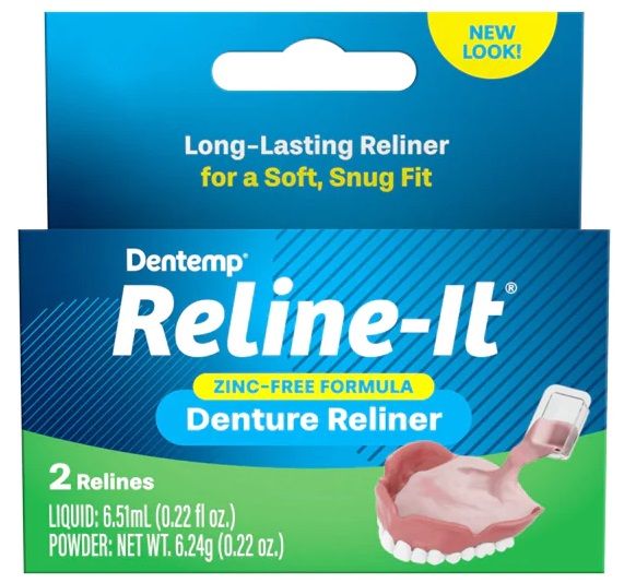 DENTEMP D.O.C. RELINE-IT DENTURE RELINER