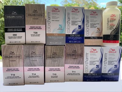 Wella Color Charm Permanent Liquid Choose Toner T18/T14/T10/T11/T27/T28/T35/050/7A/8A/12A/7N