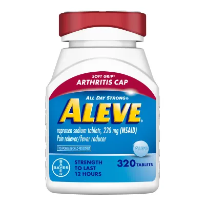 Aleve Soft-Grip Arthritis Caplets Pain Reliever/Fever Reducer 320 count