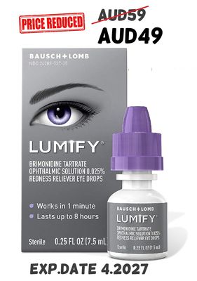 LUMIFY® Redness Reliever Eye Drops 7.5ml SALE $49