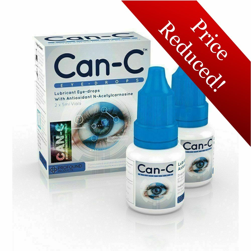 Can-C Eye Drops Australia | Original NAC Cataract Drops 2×5ml BACK ORDERED