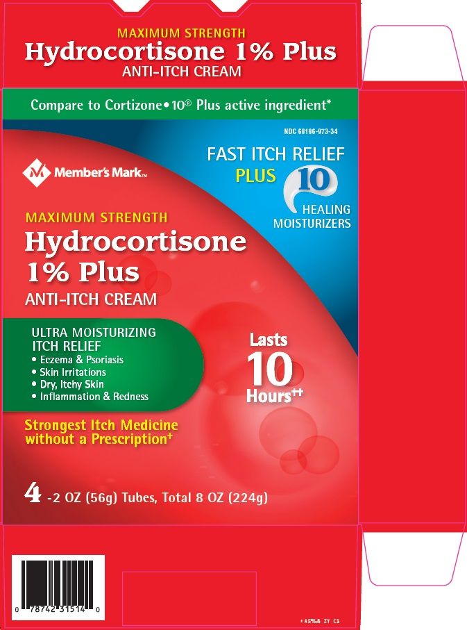 Kirkland / Member's Mark 1% Hydrocortisone Cream Skin Eczema Dermatitis Itching Rash Relief