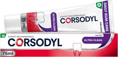 Corsodyl Ultra Clean Toothpaste 75g Corsodyl Ultra Clean Toothpaste 75g