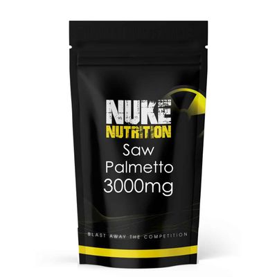 Saw Palmetto Tablets Extract 3000 mg – 60 / 120 Tablets Buy high-strength Saw Palmetto for Men’s Wellness supplement tablets - packaging view