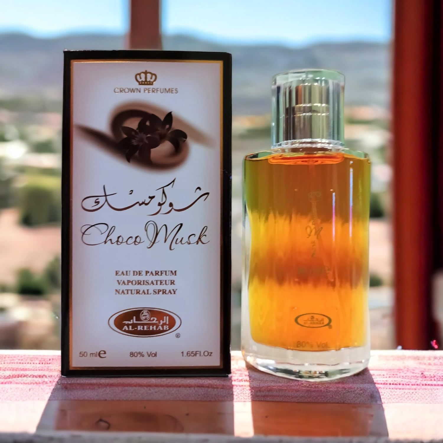 Buy Choco Musk from Al-Rehab, Eau de Parfum Spray 50 ml - front view
