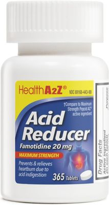 Famotidine 20 mg 365 count Acid Reducer Reflux Heartburn Relief