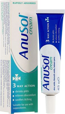 Anusol Haemorrhoid Relief Ointment 43g – Fast Relief for Piles Pain &amp; Itching