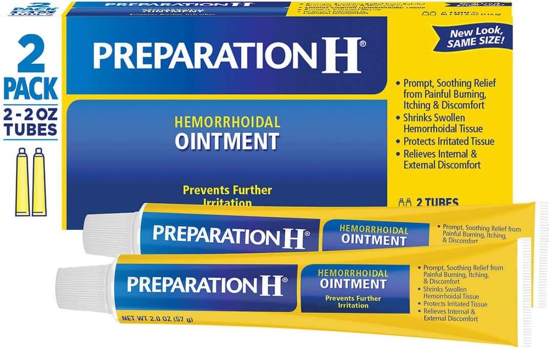 Haemorrhoid relief ointment Preparation H, 2 tubes - product image 