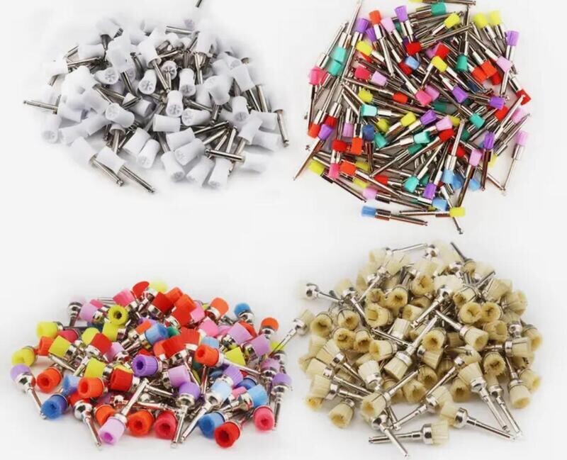 Kit de Cepillos para profilaxis y copas 100 unidades