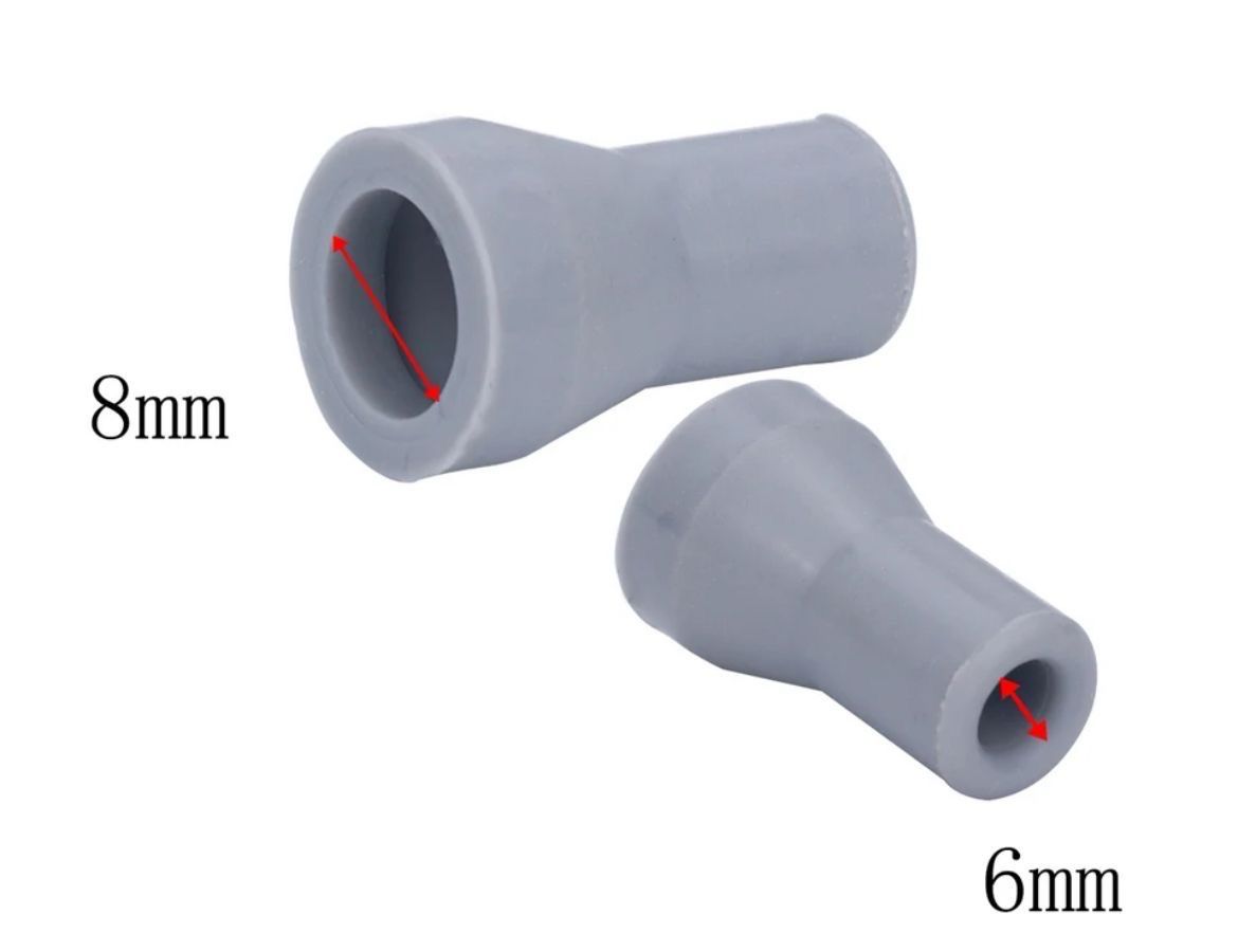 Adaptador de eyector para succión dental