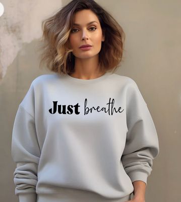 Just Breathe (Black Logo) Shirt