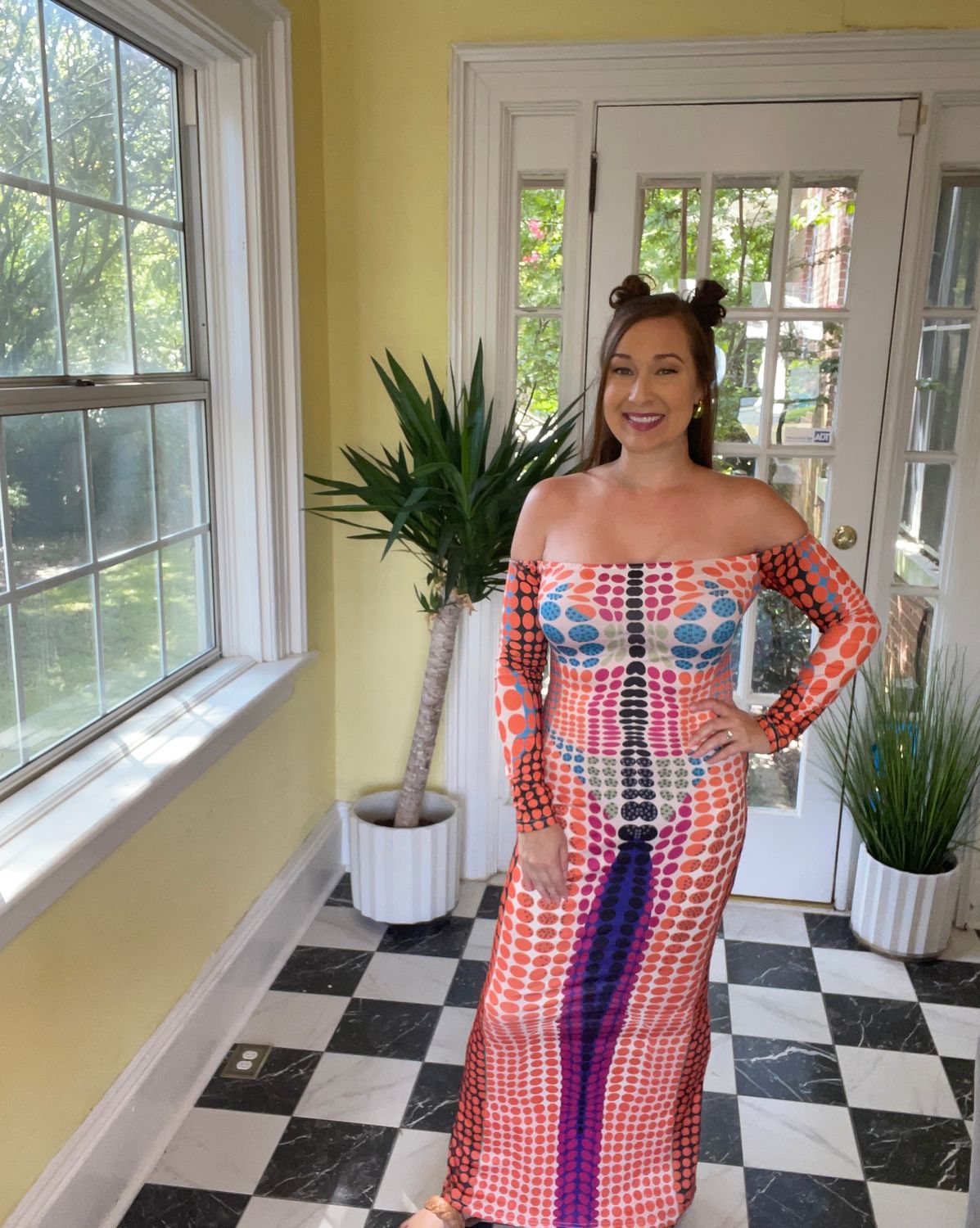 Multicolor Maxi Dress