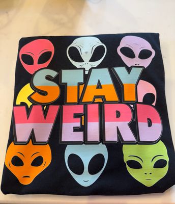 Stay Weird Alien T-Shirt