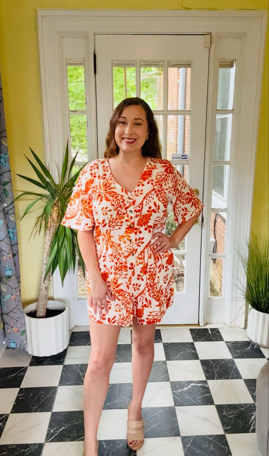 Floral romper