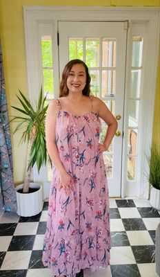 Pink Maxi Dress