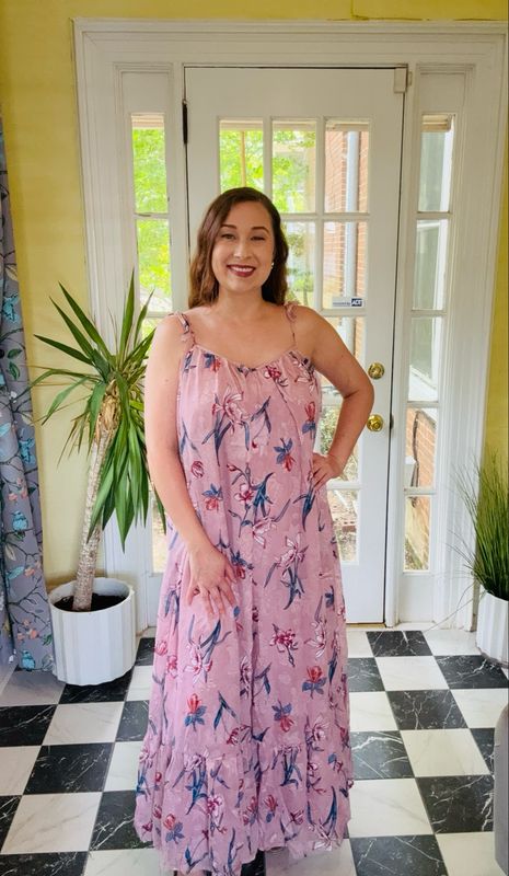 Pink Maxi Dress