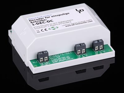 1-DEC-DC-G (Fertiggerät im Gehäuse) 1-DEC-DC-G (Fertiggerät im Gehäuse)