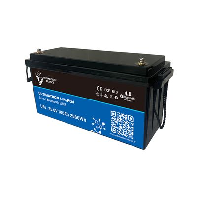 Ultimatron Lithium Batterie - 24 V 100 Ah mit Bluetooth