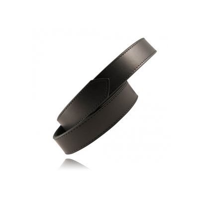Boston Leather 1-1/2&quot; Reversible Off-Duty Belt - Loop Lined