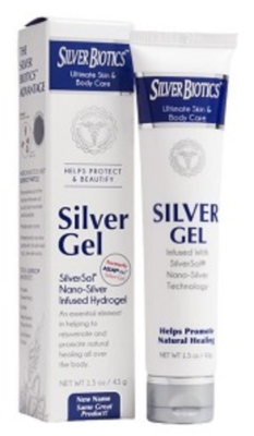 Silver Gel SilverSol. Nano-Silver Infused Hydrogel - 1.5 oz