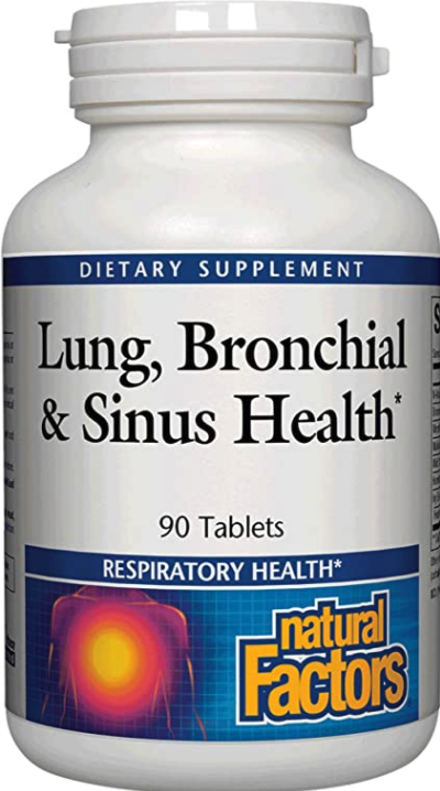 Lung, Bronchial &amp; Sinus Health 90 Tablets