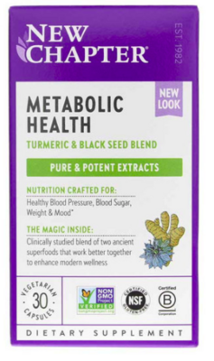 Metabolic Health -Tumeric & Black Seed Blend