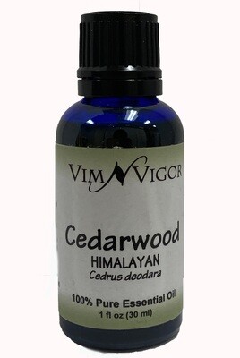 Cedarwood 100% Pure Essential Oil