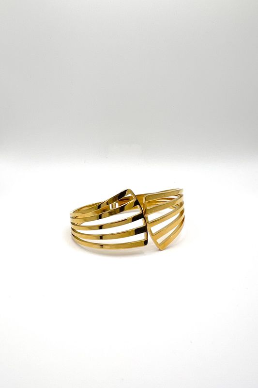 Brazalete Amanda - Dorado