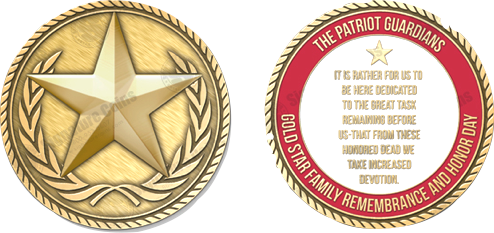 Commemorative Gold Star Coin