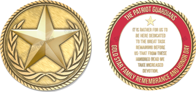 Commemorative Gold Star Coin