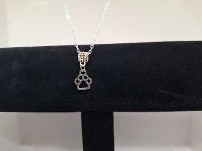 Paw Print Necklace