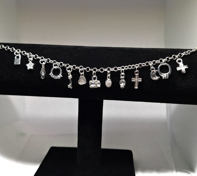Multi  charm Bracelet