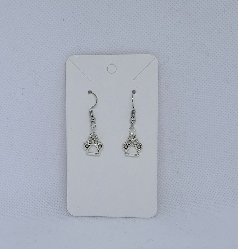 Dog Paw Earrings
