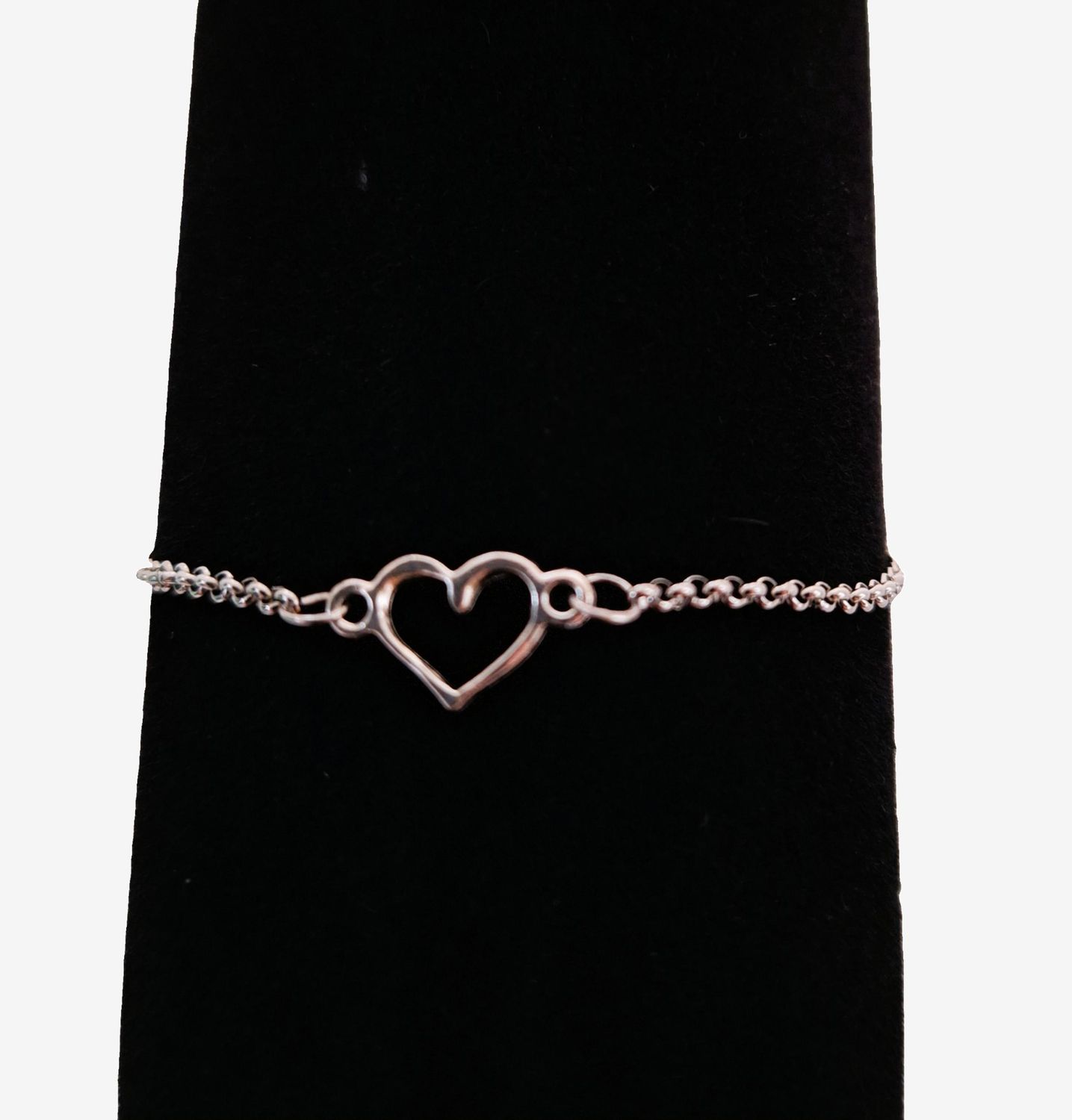 Adjustable Heart Bracelet / Anklet