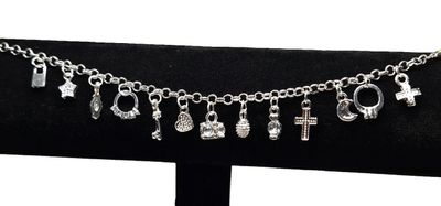 Multi  charm Bracelet