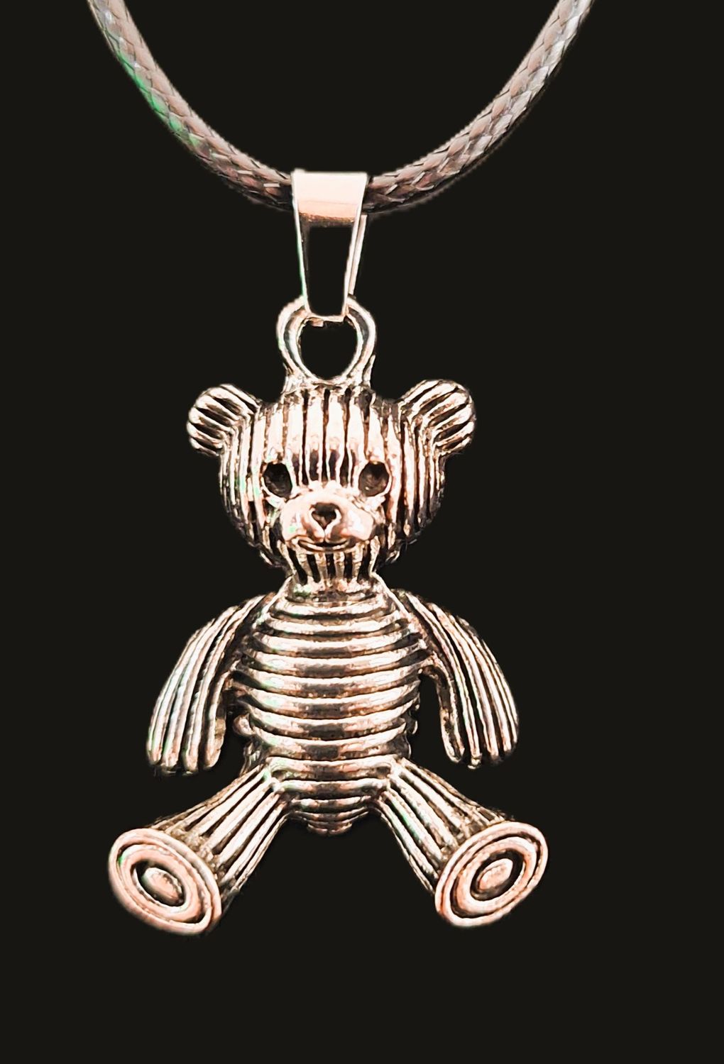 Vintage bear Necklace