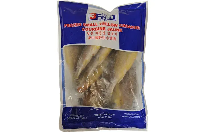 FRZ Small Yellow Croaker M(40/60)IWP CN 3Fish(400g)
