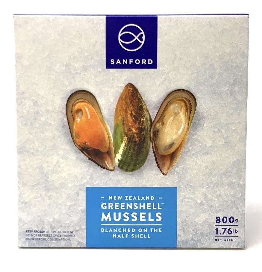 CM N.Z Half Shell Mussel紐西蘭半殼青口 (800g)