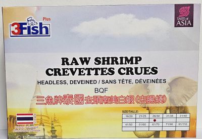 W-Shrimp HLSO 26/30 (80%, 3FISH, Thai)(4LB)