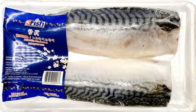 FRZ ATLANTIC MACKEREL FILLET 150G UP CN 3FISH (300g)