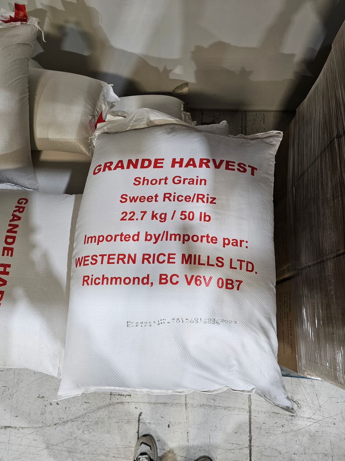 Round Sticky Rice (USA) (50LB)