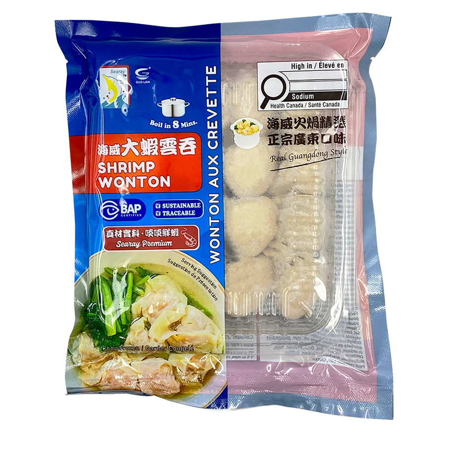 Searay Shrimp Wonton 鮮蝦雲吞 (320g)
