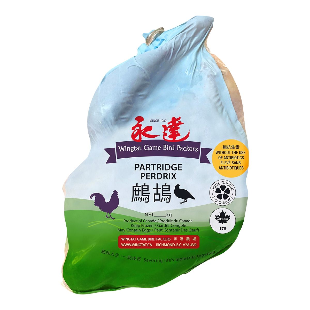 Wingtat Partridge 永達鷓鴣 (Per LB)
