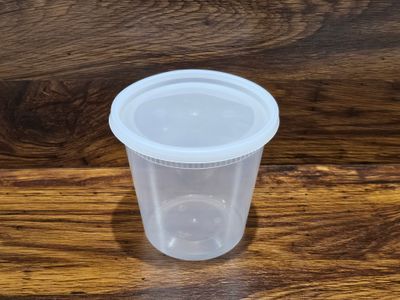 Clear Deli Container with Lids (24oz)